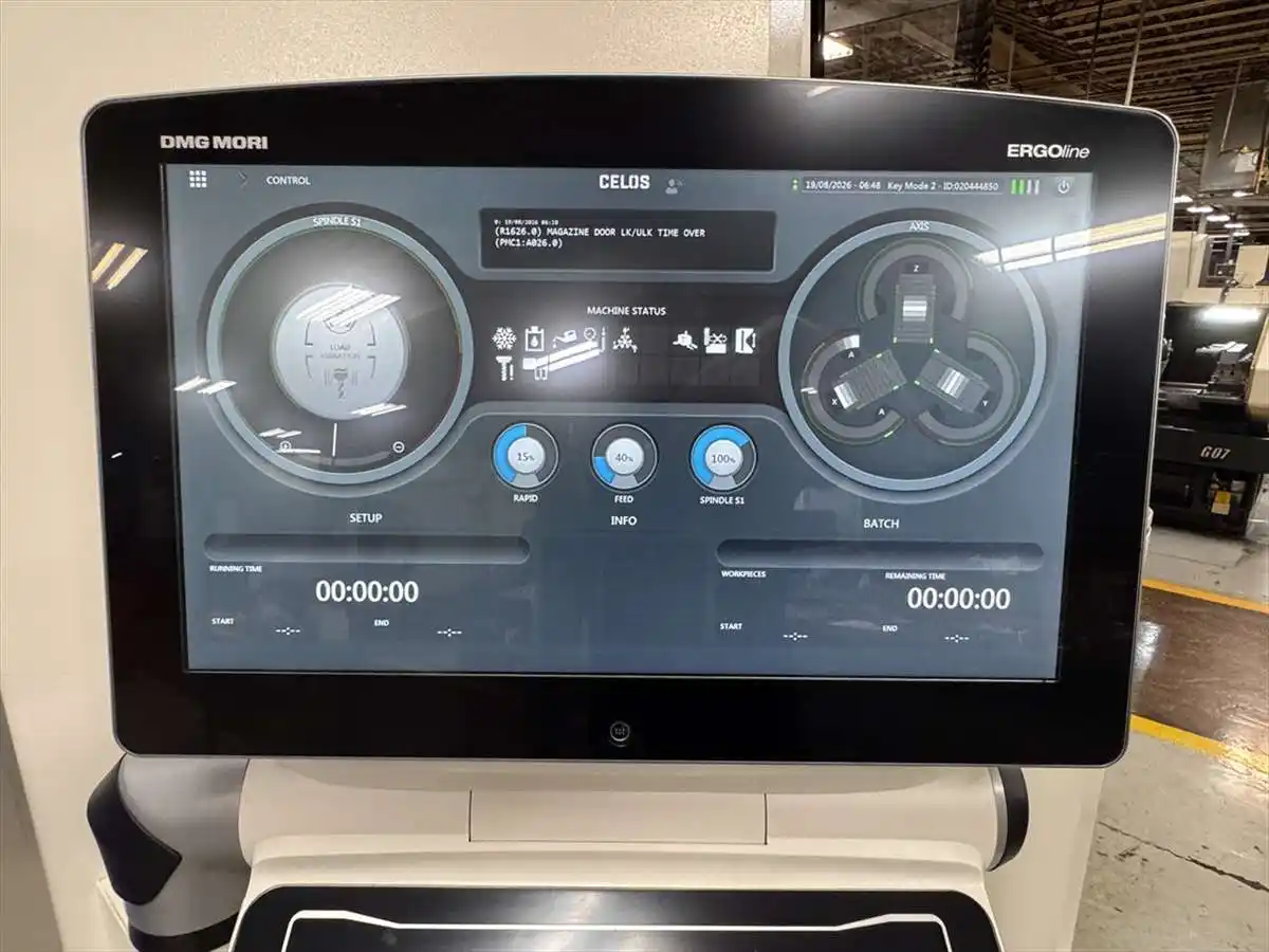 DMG Mori Seiki #NTX1000, 5" Axis CNC turn mill center, CELOS MAPPS Ergoline, 16.9" swing, 31.5" length, 2.6" - Image 9
