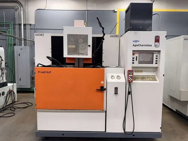 Charmilles #FL-440-SLP, wire Electrical Discharge Machine, 21.7" X, 13.8" Y, 15.8" Z, 3,307 lb. capacity - Image 2