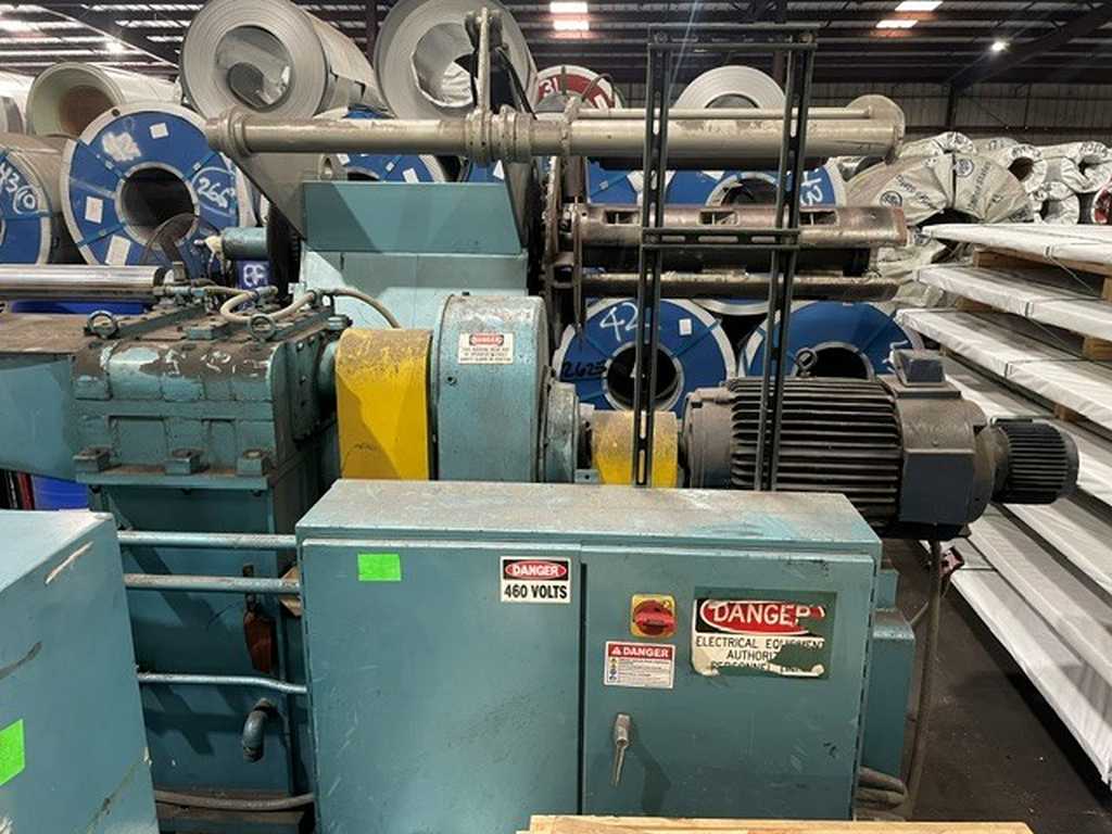 60" x .06" Herr Voss #60/1.156-19/9-RH, precision leveler, 19 work rolls, 1.156" diameter x 60" face rolls - Image 4