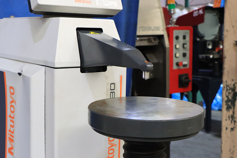 Mitutoyo #HR-530, digital Rockwell/superficial hardness tester, 9.8" vertical capacity, 6" throat, 2024 - Image 6