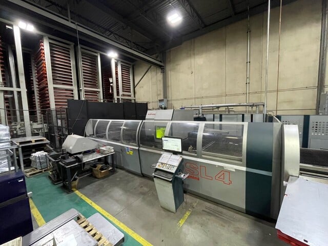 22 Ton, Salvagnini #SL-4, CNC punch/laser combo, 2000 watt, 168" x 65" sheet, 460 V., 2012 - Image 2