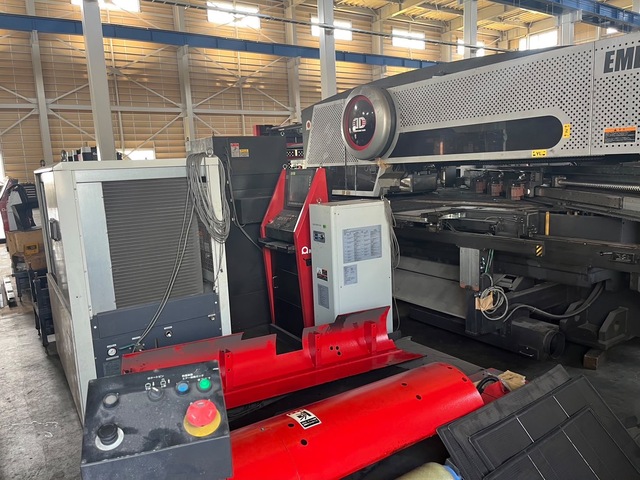 33 Ton, Amada #EML-3610NT, CNC punch/laser combo, 44 station, 100" x 60" sheet, 4000 watt, 2013 - Image 3