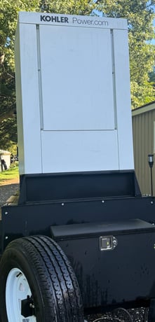 100/125 kW Kohler #125REZGT, Towable Propane Generator, 277/480V., Only 17 Load Hours / 101 Total Hours - Image 2