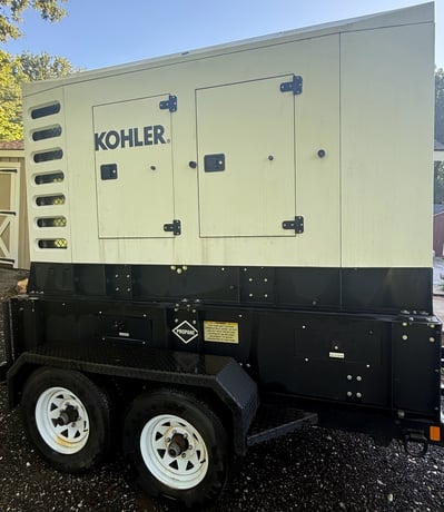 100/125 kW Kohler #125REZGT, Towable Propane Generator, 277/480V., Only 17 Load Hours / 101 Total Hours - Image 3