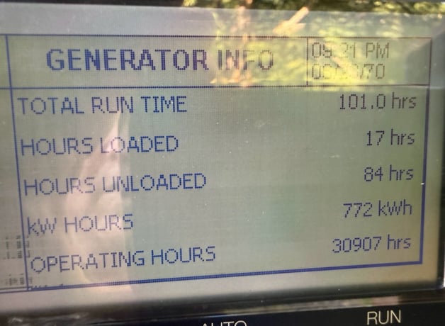 100/125 kW Kohler #125REZGT, Towable Propane Generator, 277/480V., Only 17 Load Hours / 101 Total Hours - Image 5