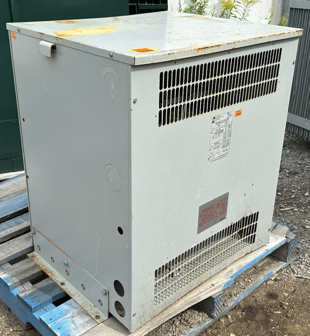 75 KVA 600 Delta Primary, 600Y/347 Secondary, Hammond Mfg., 3-Phase Isolation Transformer, CSA, 60 Hz - Image 3