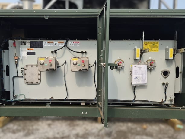 630 Amp, G & W #Triad-Series-2, SF6 Gas Insulated Switchgear, 4160 Volts, 4-way gas switch, SEL-751 relay - Image 4