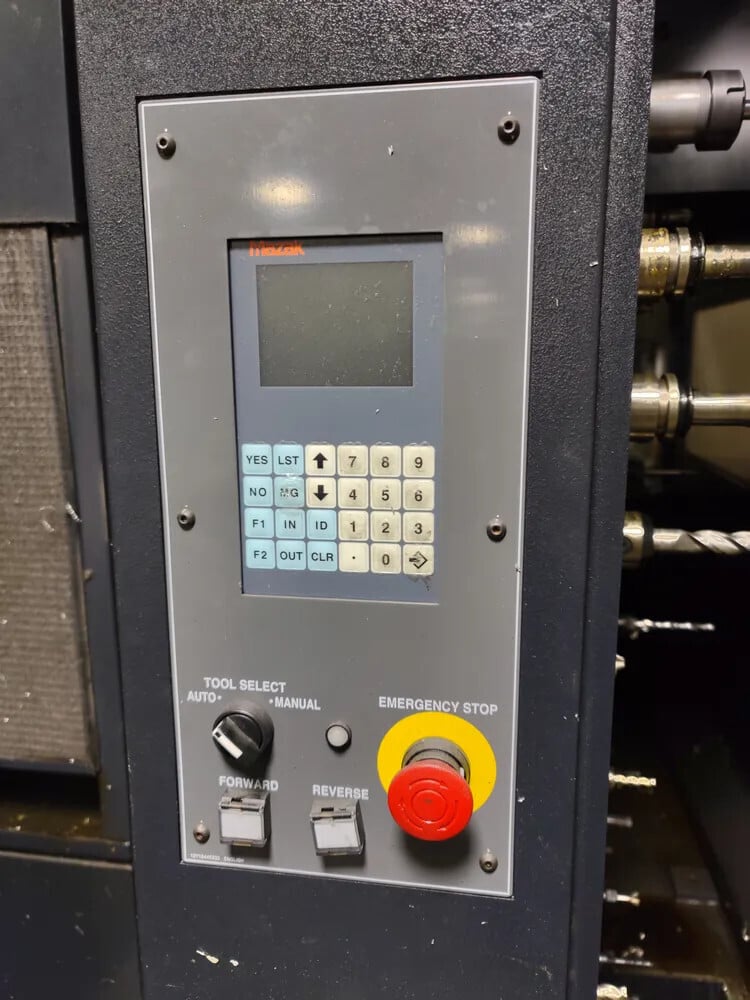 Mazak #HCN-5000-III, CNC Horizontal Machining Center, 28.7" X/Y, 29.1" Z, 19.69" pallets, 40 HP, 12000 RPM - Image 9