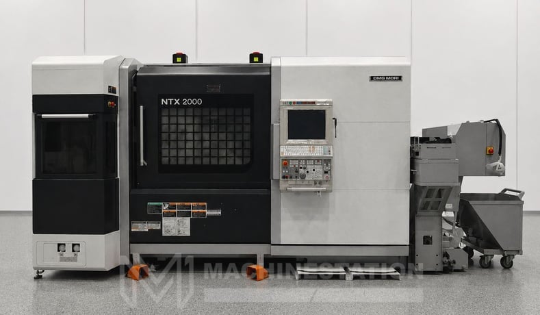DMG Mori Seiki #NTX-2000/1500S, multi-axis CNC lathe, 25.9" swing, 8" chuck, 2.5" bar, 60.6" length, A2-6, 76 - Image 1