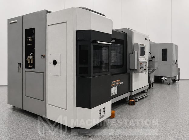DMG Mori Seiki #NTX-2000/1500S, multi-axis CNC lathe, 25.9" swing, 8" chuck, 2.5" bar, 60.6" length, A2-6, 76 - Image 2