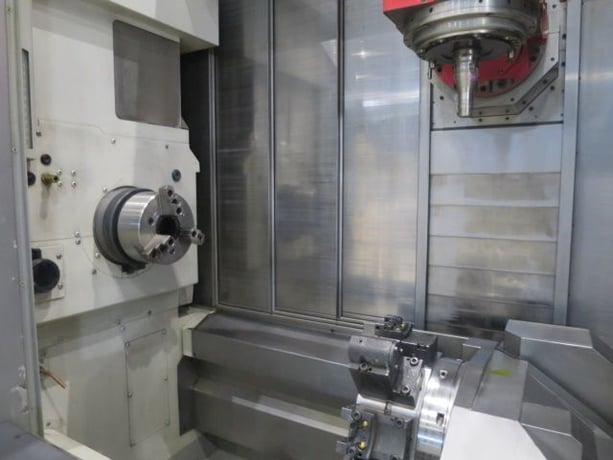 DMG Mori Seiki #NTX-2000/1500S, multi-axis CNC lathe, 25.9" swing, 8" chuck, 2.5" bar, 60.6" length, A2-6, 76 - Image 6