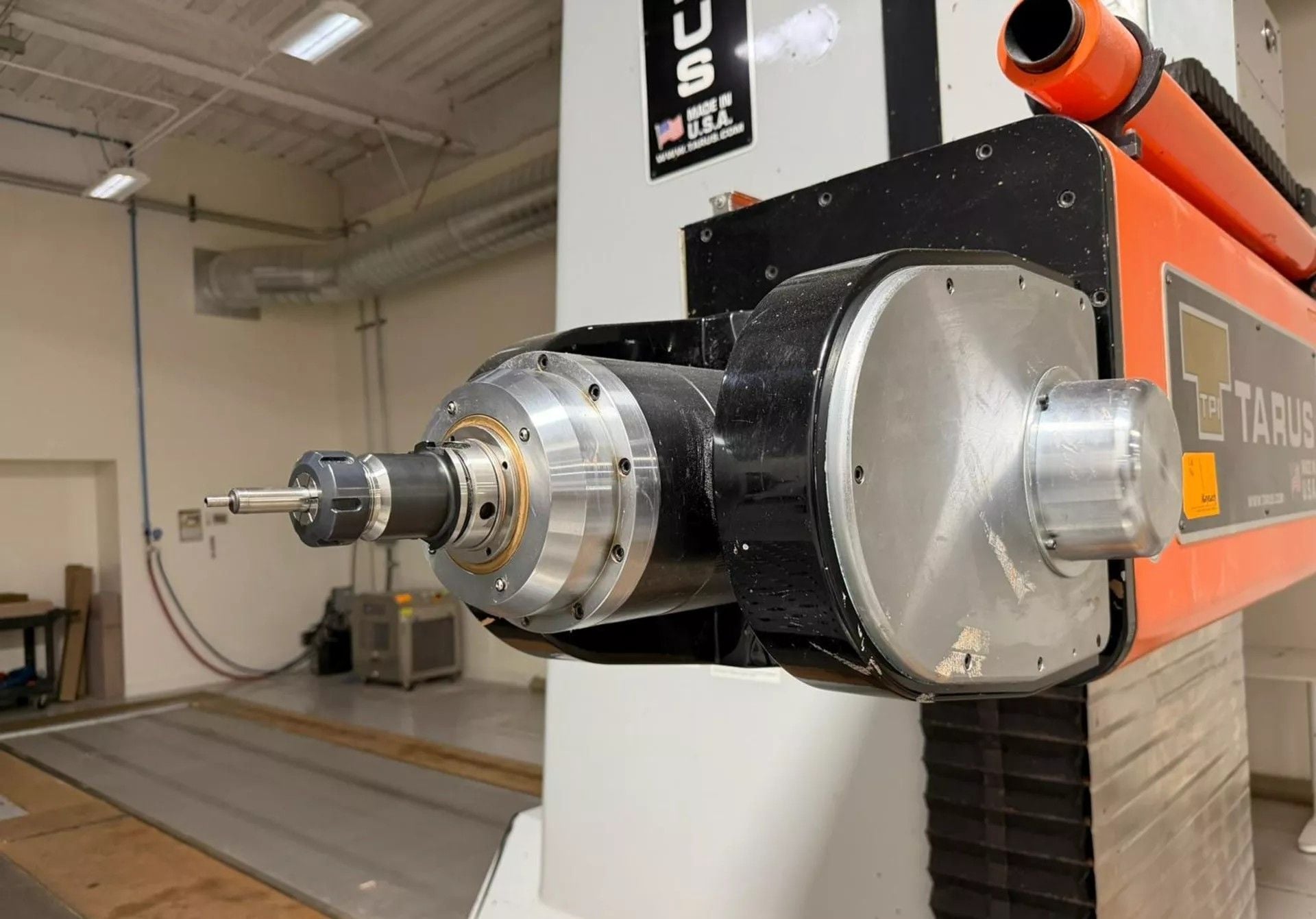 Tarus #TPTSCHSM-2475, high speed CNC profile mill, 298.5" X, 79" Y, 64.2" Z, 15k RPM, HSK-63, 5-Axis, 48" - Image 7