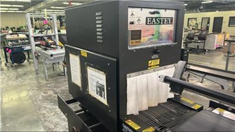 Eastey #EM228TK + EM28TTK, combination l-bar sealer &, 20" x28" tunnel, 2006 - Image 2