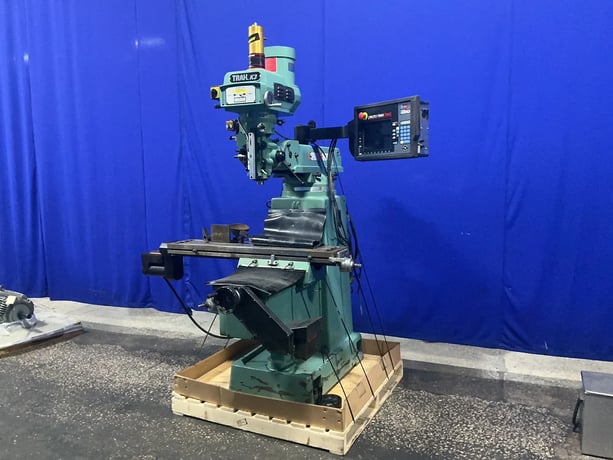 Southwestern Industries #Trak-K3SX, Vertical Mill, 10" X 50" Table, 3/60/220 V., 2011 (2 available) - Image 3