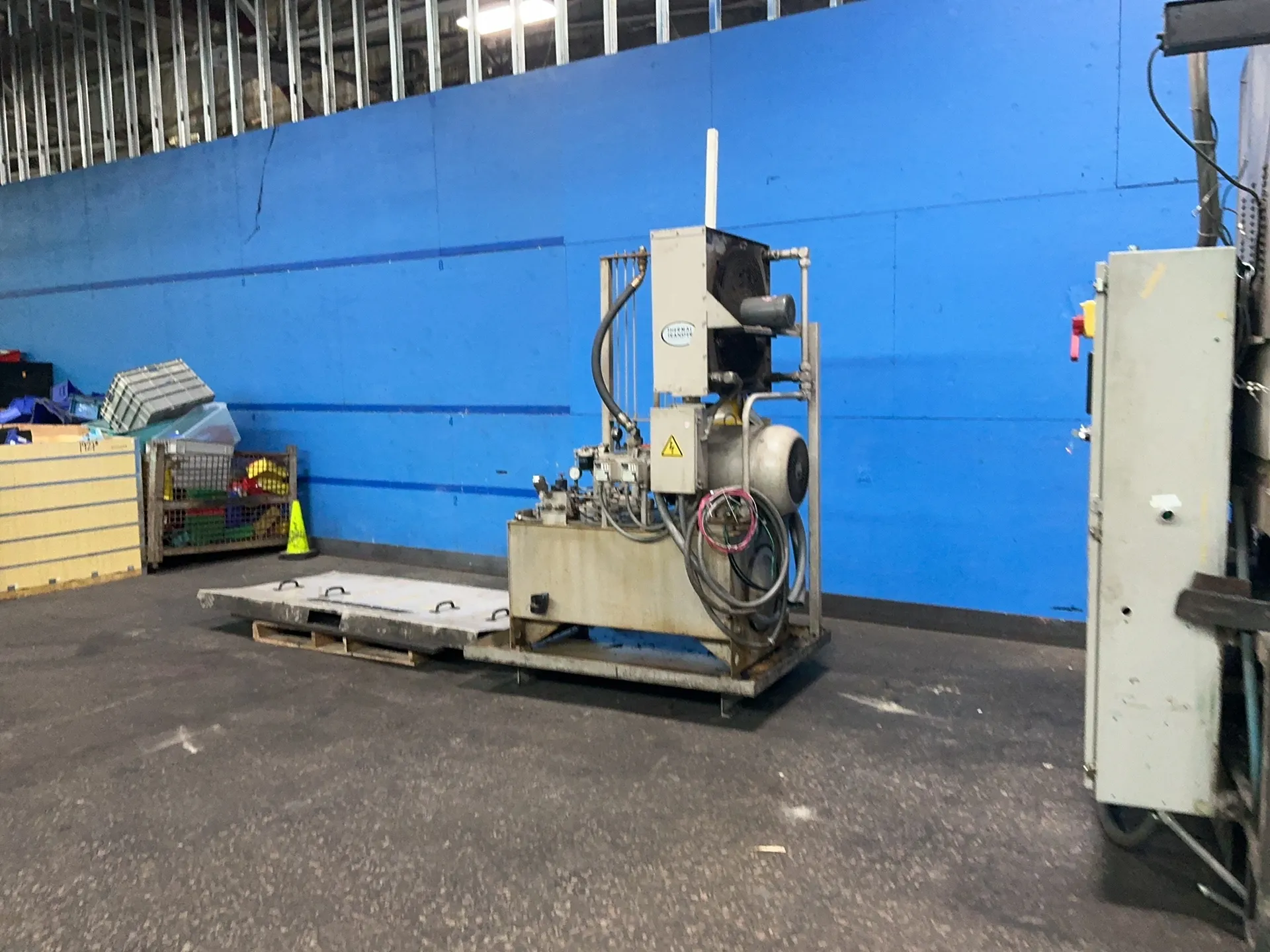350 Ton, Bruno #FH350, Die Cutting Press, Allen Bradley Panel View Control, Hydraulic Unit, 3/60/480 V. - Image 6