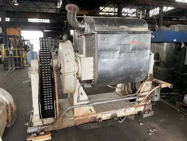 J.h. Day Mixing, Double Arm Mixer, 304 Stainless Steel, 150/225 Gallon Capacity, 125 PSI @ 353&deg;F Jacketed - Image 5