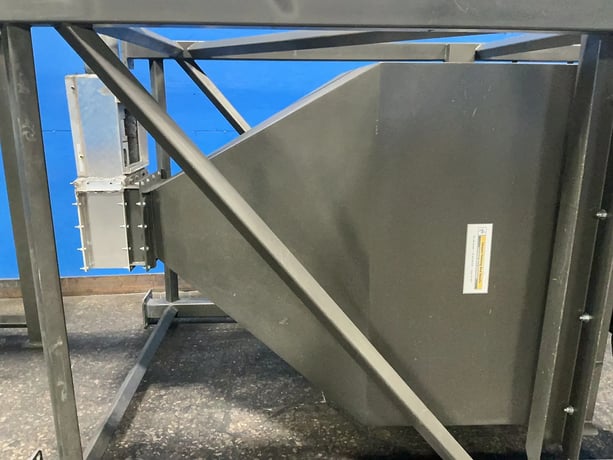 NBE, Bulk Bag Unloader, w/ Hopper, 2 Ton, 16 FPM, 3/60/460 V. - Image 1