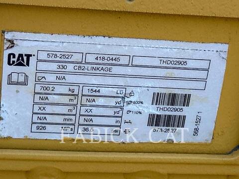 Caterpillar THUMB330, S/N: 0THD02905, - Image 5