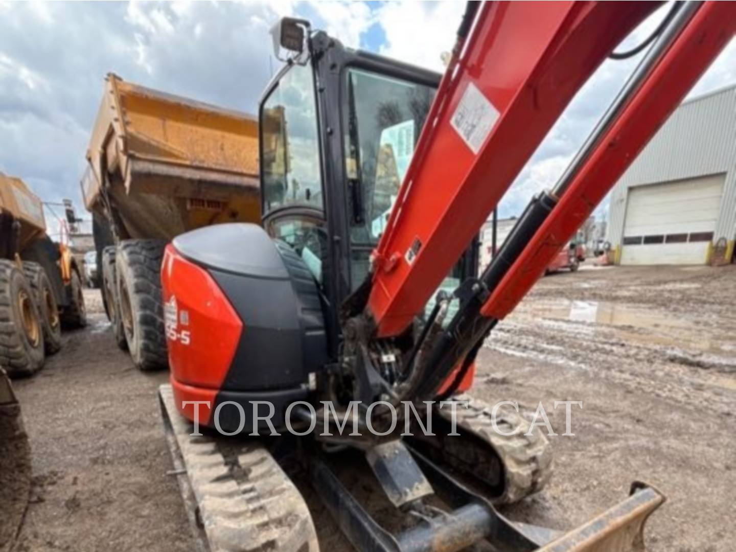 Kubota Tractor Corporation U55-5, Mini Excavator, 1074 hours, S/N: KBCDZ57CAN3A11382, 2022 - Image 2