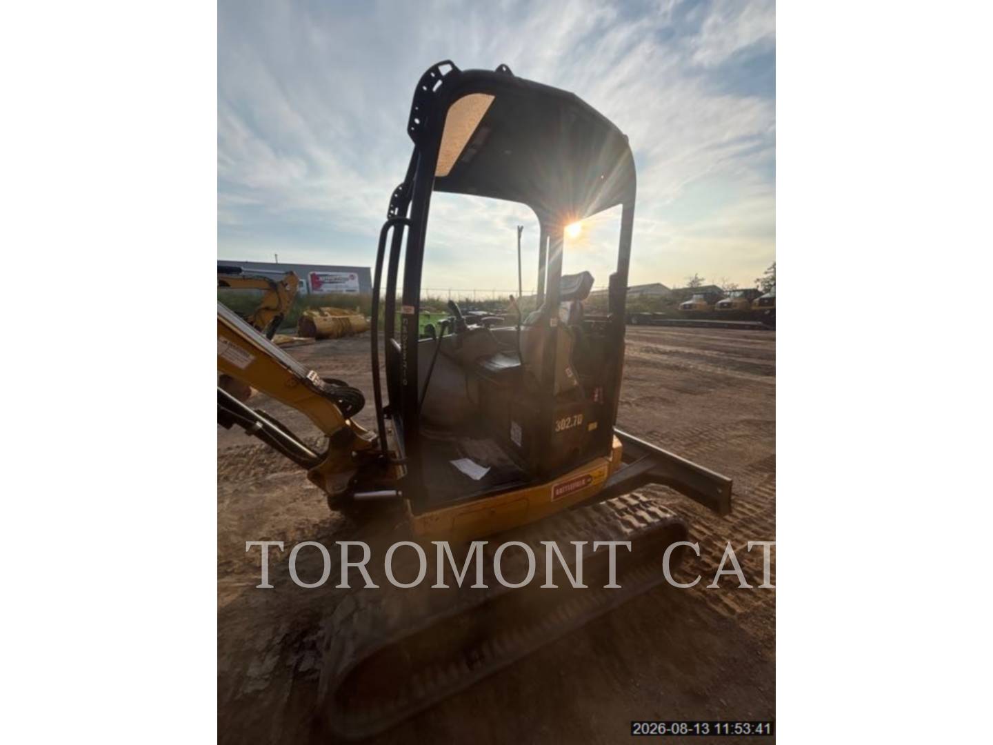 Cat 302.7D, Mini Excavator, 3639 hours, S/N: LJ700512, 2015 - Image 4