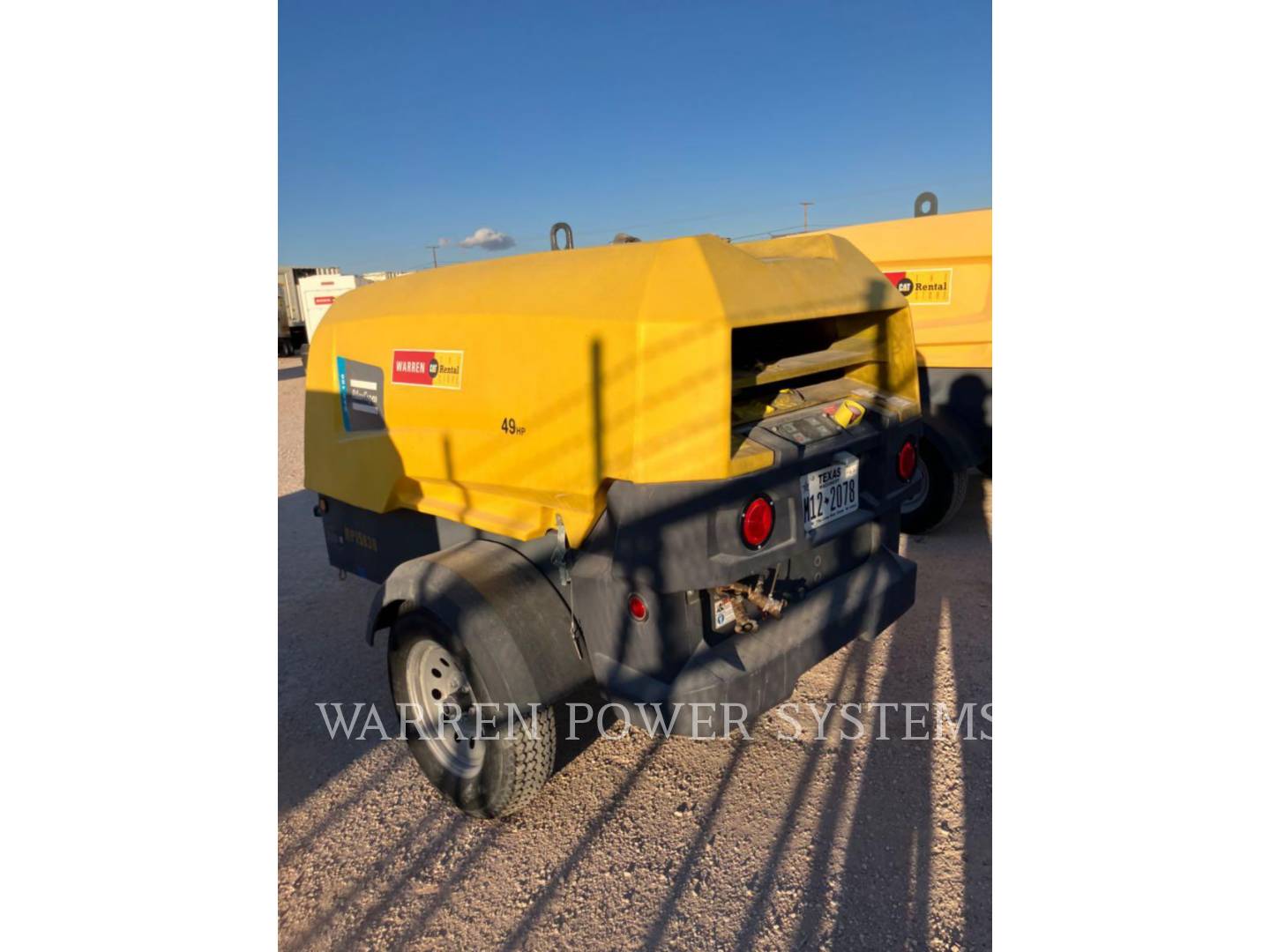 Atlas-Copco 188XAS, Compressed Air, 3385 hours, S/N: UVC204343, 2023 - Image 3