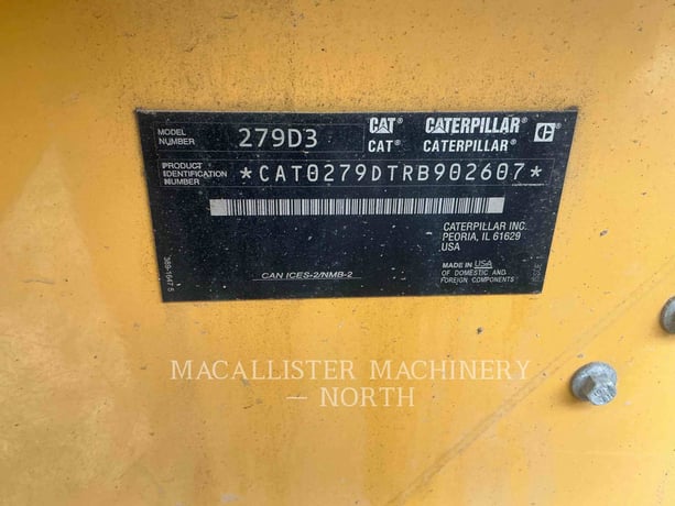 Caterpillar 279D3 AQB, 3347 hours, S/N: RB902607, 2021 - Image 6