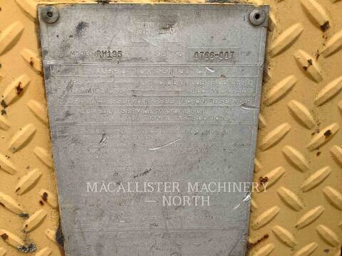 Blaw Knox / Ingersoll-Rand RW195, Asphalt Paver, S/N: 0766007, - Image 7