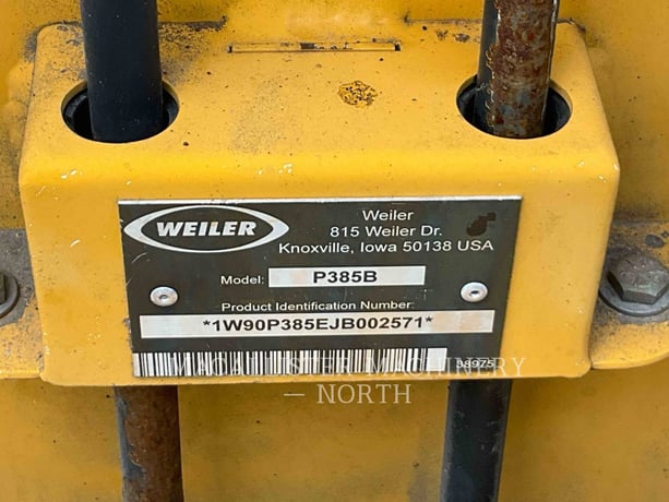 Weiler P385B, Asphalt Paver, 3358 hours, S/N: P385B-2571, 2018 - Image 6