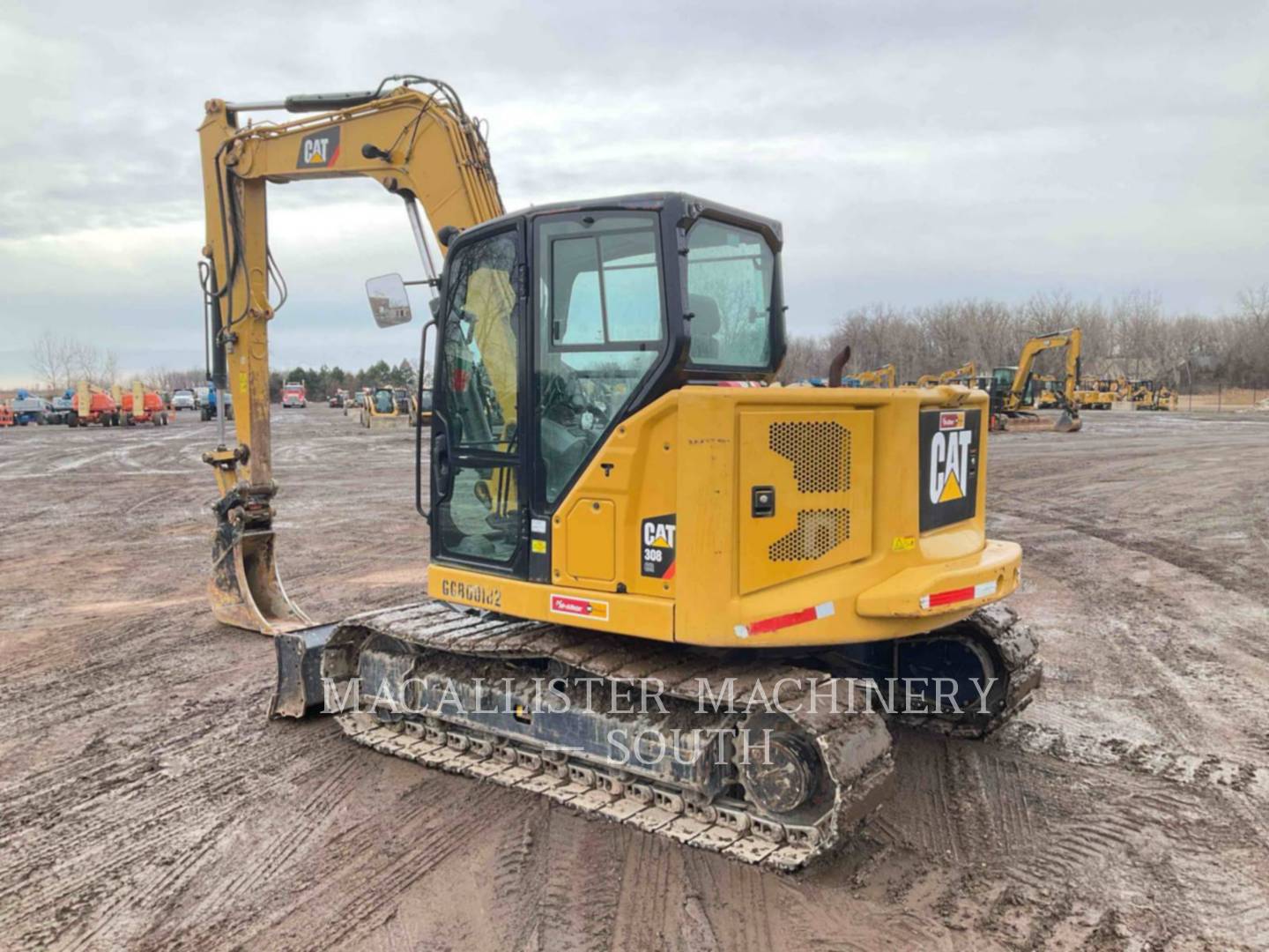Caterpillar 308, 3750 hours, S/N: GG800182, 2019 - Image 4