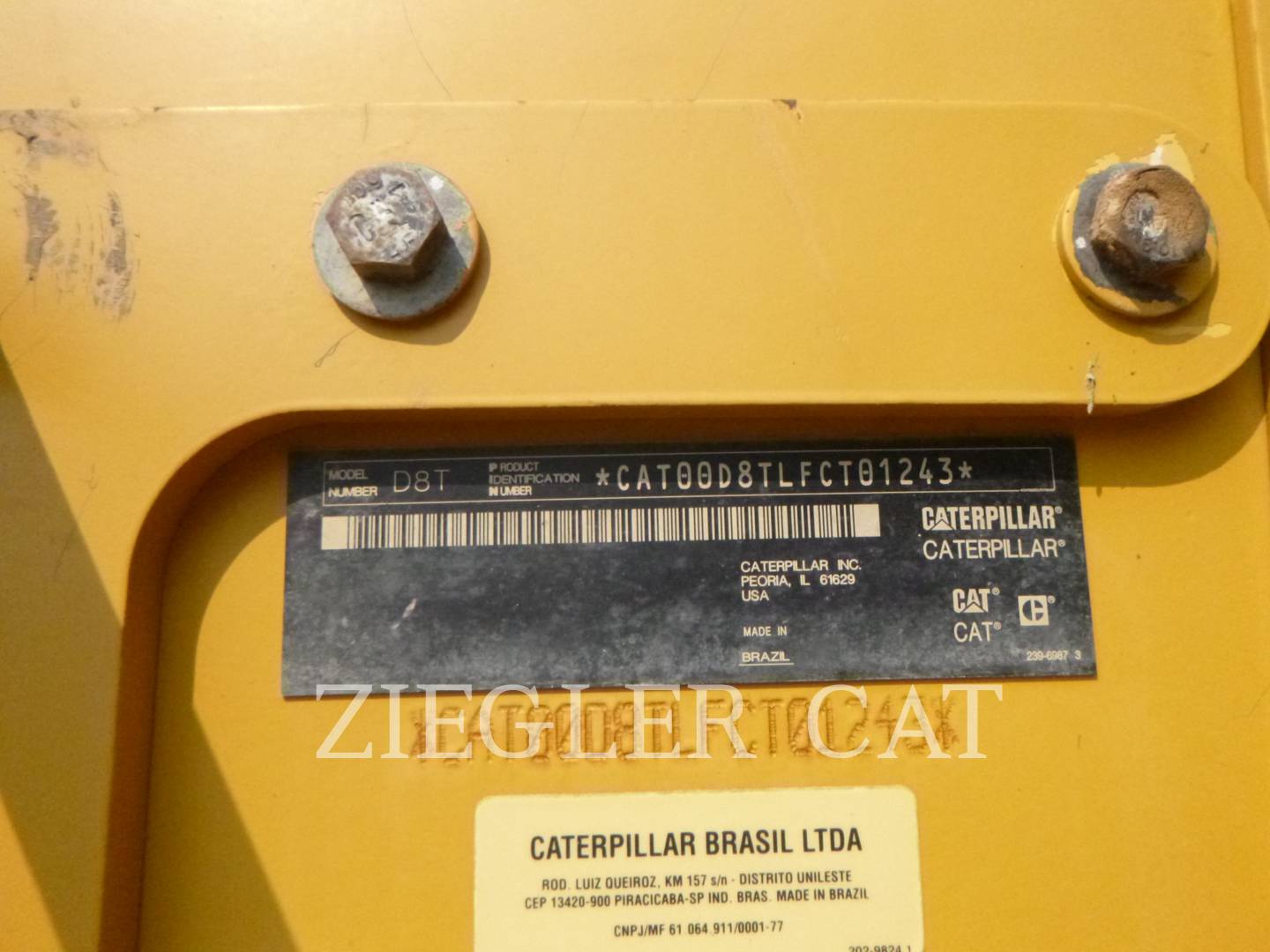 Caterpillar D8T, 7560 hours, S/N: FCT01243, 2014 - Image 6