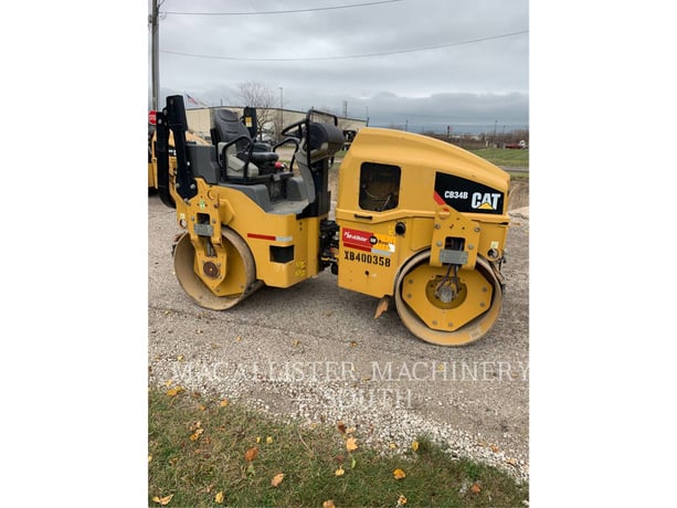 Caterpillar CB34B, 2900 hours, S/N: XB400358, 2017 - Image 2
