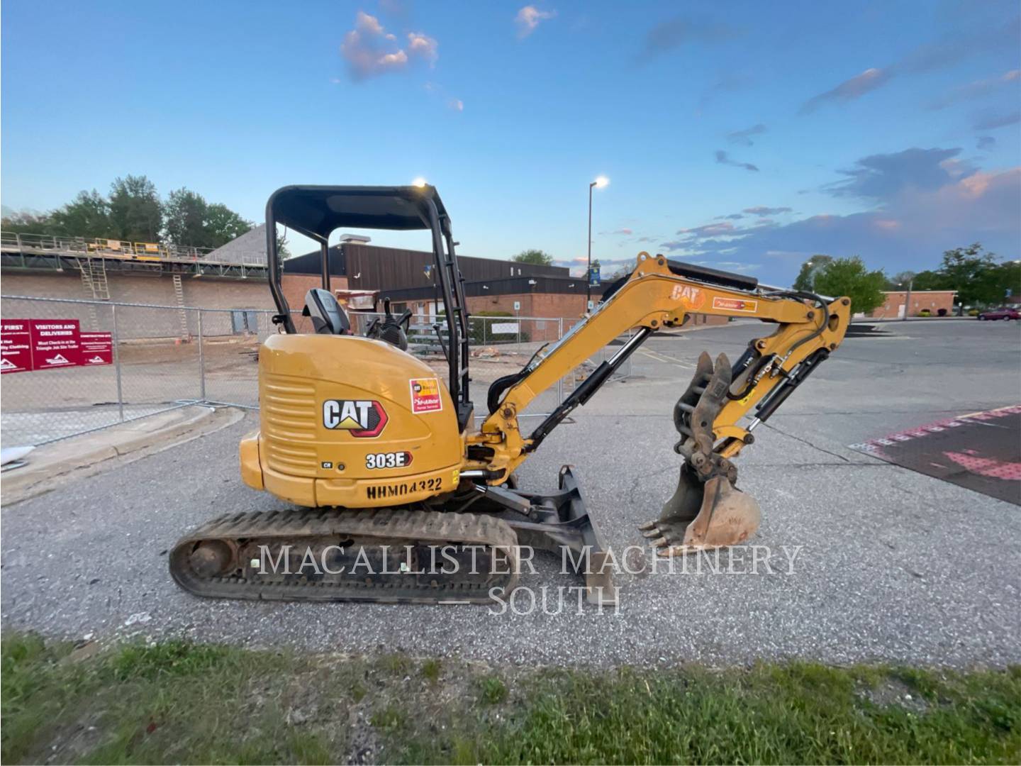 Caterpillar 303ECR, 1275 hours, S/N: HHM4322, 2021 - Image 2
