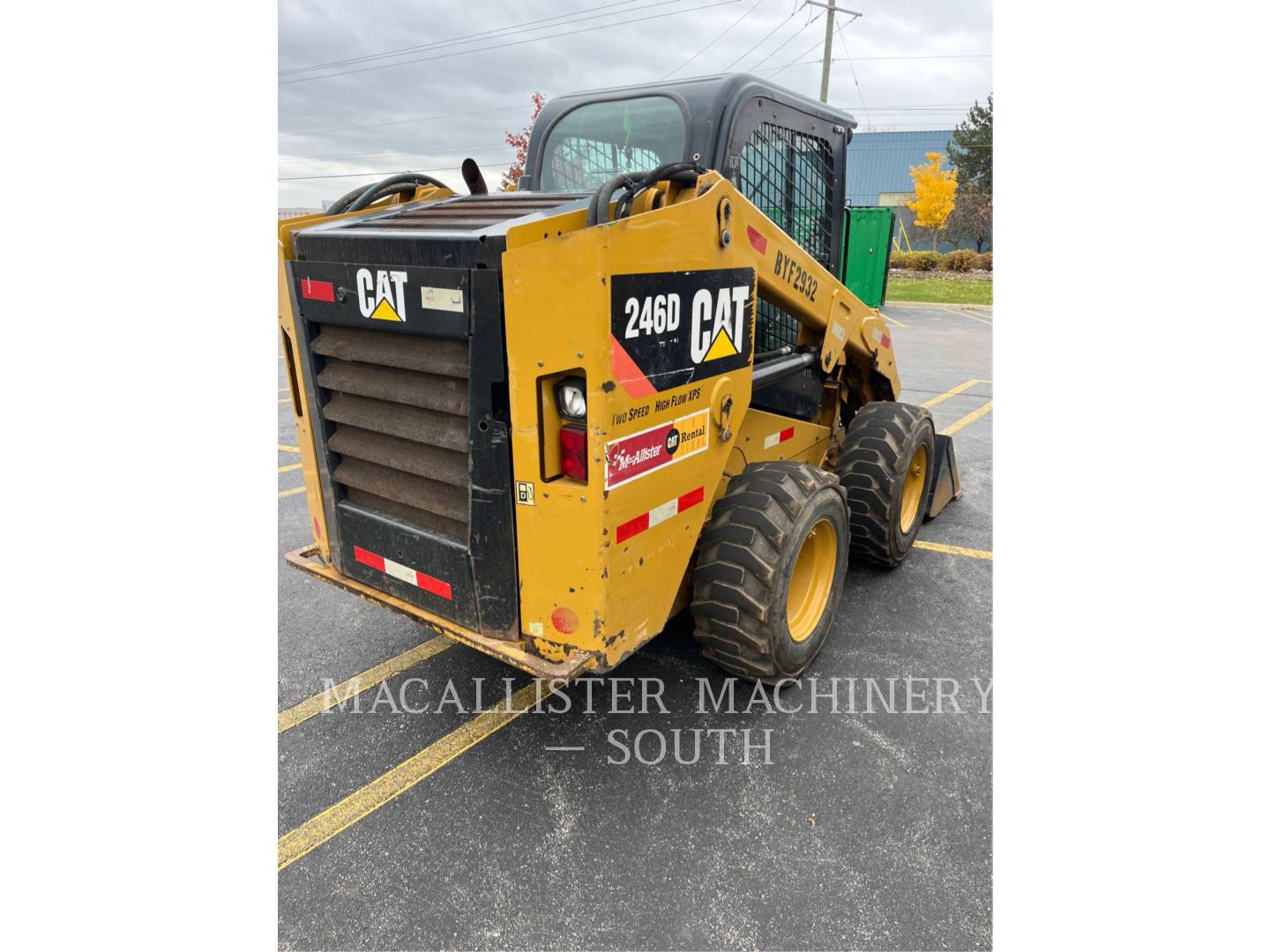 Cat 246D, Skid Steer Loader, 3675 hours, S/N: BYF02932, 2016 - Image 3