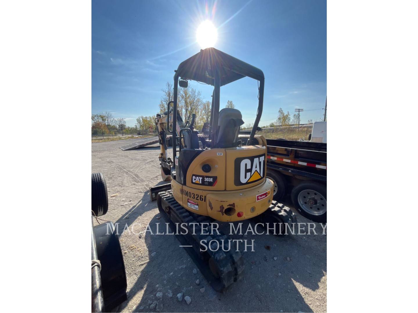 Caterpillar 303ECR, 2975 hours, S/N: HHM03261, 2018 - Image 4