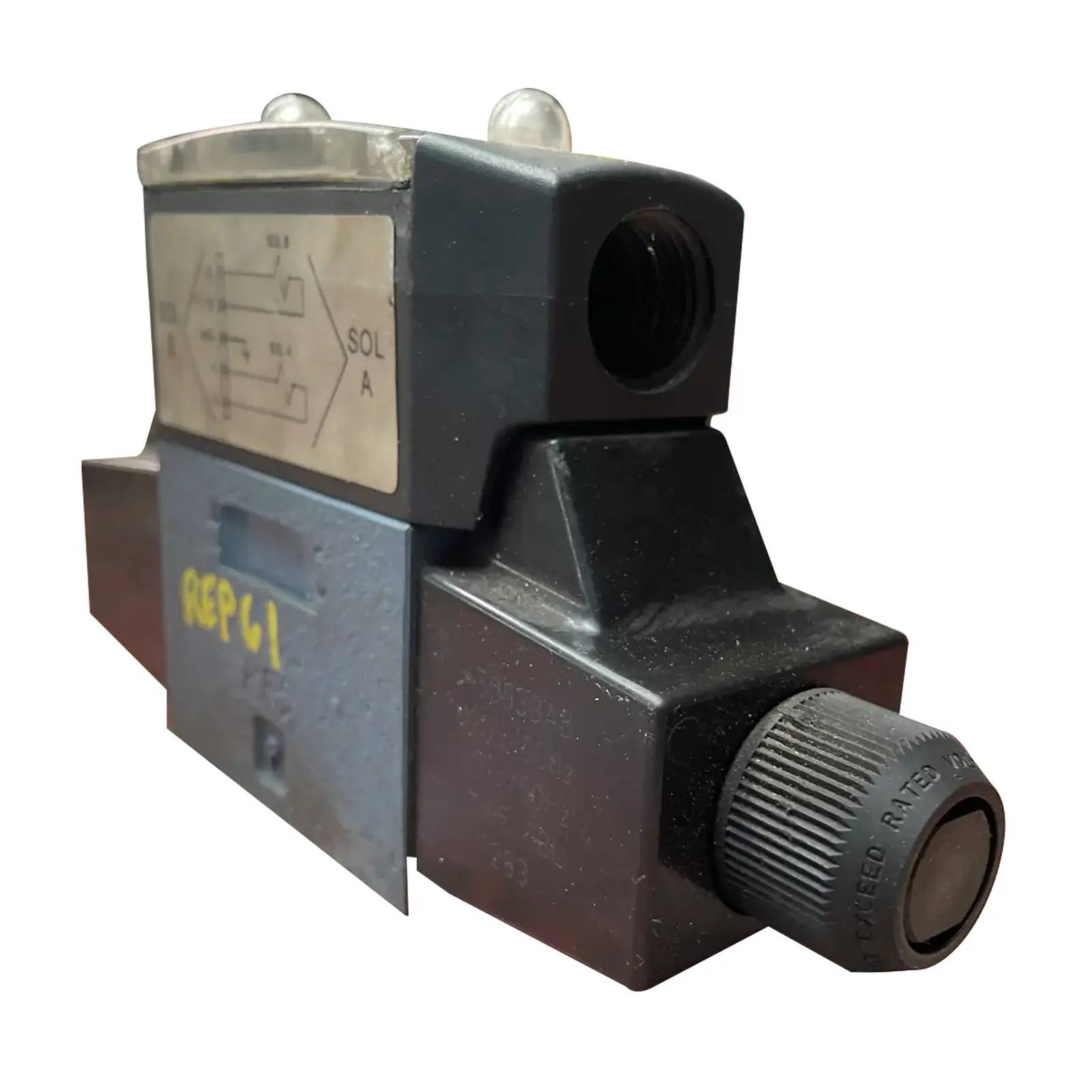 FES #370-012700-005, Directional Valve, 1,500 psi, 120/110 V., 50/60 Hz., 10 Watts, 1/2" coarse thread - Image 2
