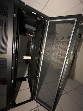 Middle Atlantic Products full-size (looks like ~42U, based on the height/floor-standing enclosed design with - Image 5