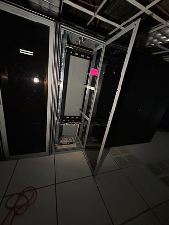 Middle Atlantic Products full-size (looks like ~42U, based on the height/floor-standing enclosed design with - Image 6