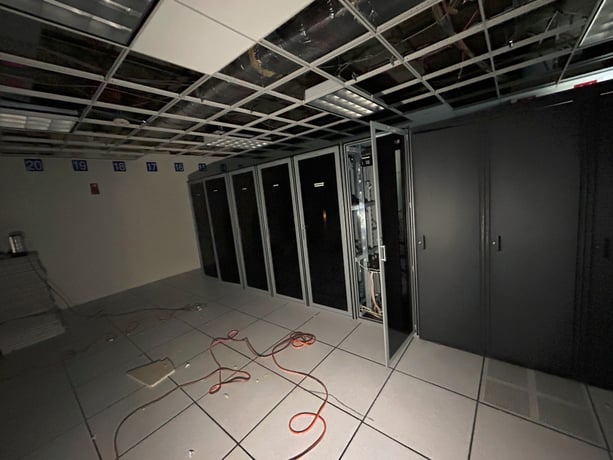 Middle Atlantic Products full-size (looks like ~42U, based on the height/floor-standing enclosed design with - Image 7