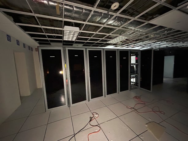 Middle Atlantic Products full-size (looks like ~42U, based on the height/floor-standing enclosed design with - Image 8