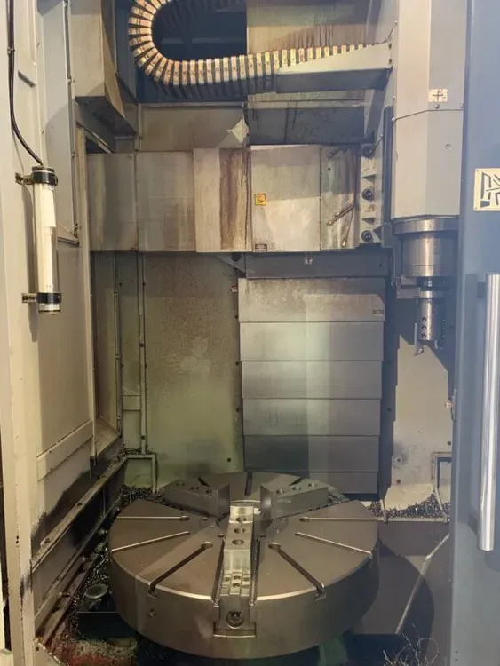 39.3" Accuway #UV-100, live tool CNC vertical turret lathe, 43.3" swing, 40" chuck, 27.55" turning length, 12 - Image 5