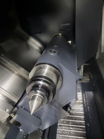 Daewoo Doosan #Puma-5100LC, CNC lathe, 35.4" swing, 80.4" machining length, 24" chuck, 10.8" spindle bore, 60 - Image 8