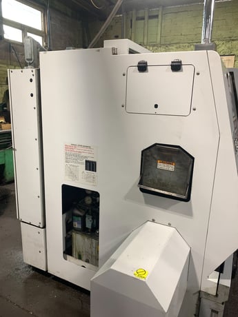 Haas #SL-30T, CNC lathe, 30" swing, 39" centers, 21" turning diameter, 10" chuck, 3" bar, 30 HP, 3,400 RPM - Image 3