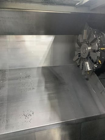 Haas #SL-30T, CNC lathe, 30" swing, 39" centers, 21" turning diameter, 10" chuck, 3" bar, 30 HP, 3,400 RPM - Image 6