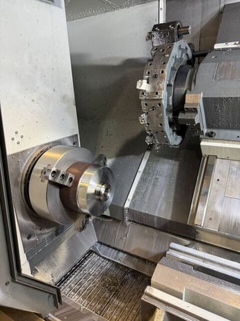 Haas #ST-40, CNC lathe, 35.5" swing, 44" machining length, 30" turning diameter, 15" chuck, 4" bar, 55 HP - Image 2