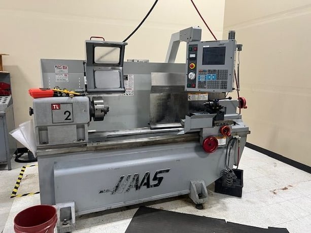 Haas #TL-2, CNC toolroom lathe, 20" swing, 48" machining length, 16" turning diameter, 8" chuck, 12 HP, 2,000 - Image 2