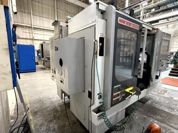 Mori Seiki #NZX2500/600L, twin turret CNC lathe, 28.66" machining length, 14.4" turning diameter, 10" chuck - Image 3