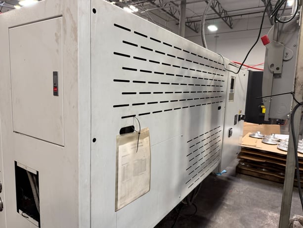 Yama Seiki #GA-2800L, CNC lathe, 22.8" swing, 45.5" machining length, 13.8" turning diameter, 10" chuck, 2.9" - Image 4