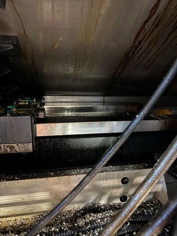Yama Seiki #GA-2800L, CNC lathe, 22.8" swing, 45.5" machining length, 13.8" turning diameter, 10" chuck, 2.9" - Image 8