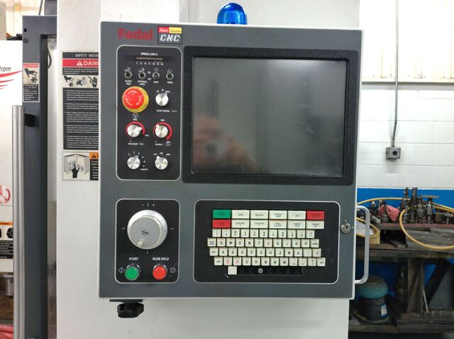 Fadal #VMC-3016FXMP, CNC vertical machining center, 30" X, 16" Y, 20" Z, 39" x 16" table, 15 HP, 10,000 RPM - Image 2