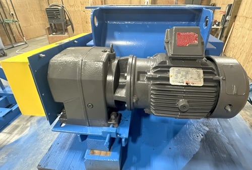 10" x 20" Allied Blower, Rotary Airlock Valve, rubber tip metal wheel, 3 HP Reliance 841 XL severe duty - Image 3